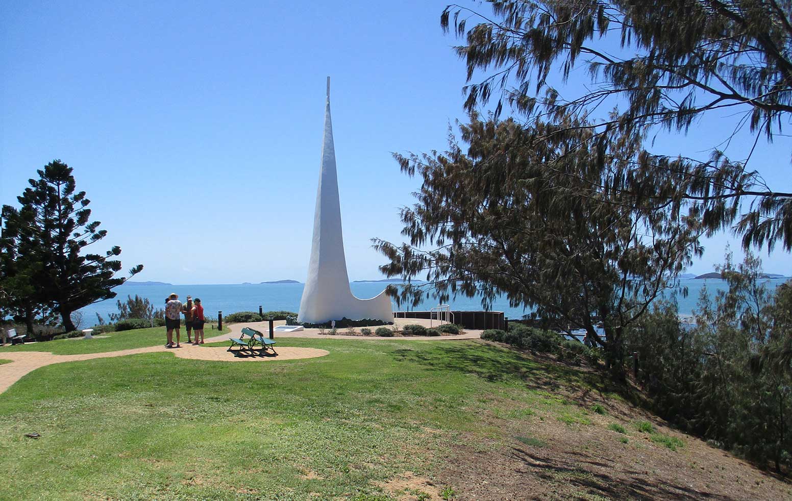 The Singing Ship Monument, Emu Park, Queensland